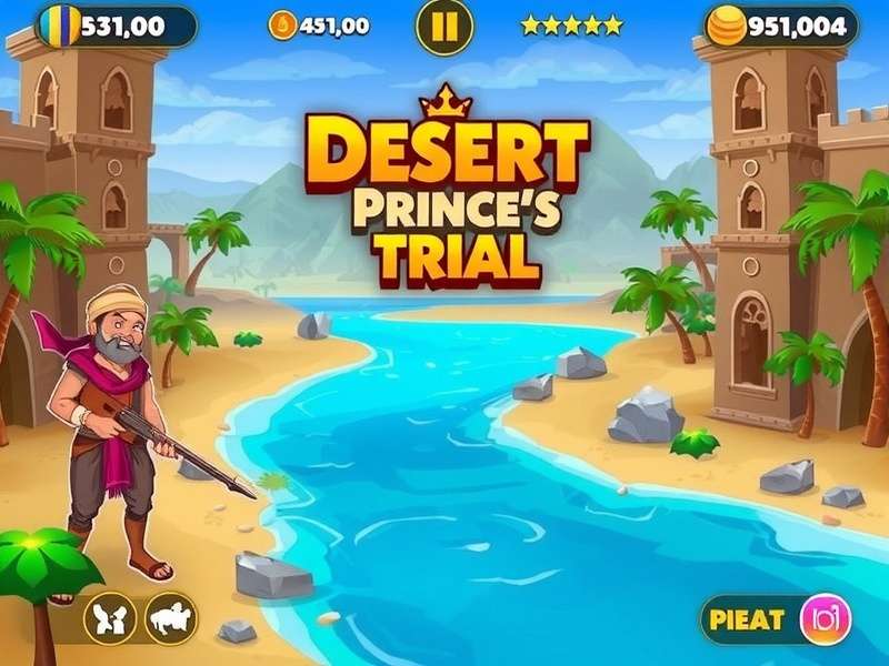 Desert Prince S Trial Game Screenshot